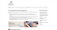Desktop Screenshot of gracewealth.com